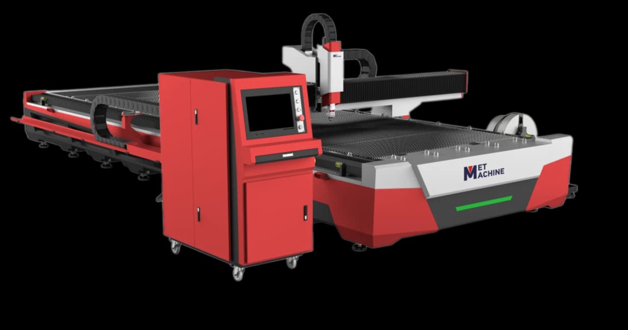 Оптоволоконный лазер с модулем резки трубы MetMachine LCM-6020B Master 3000W