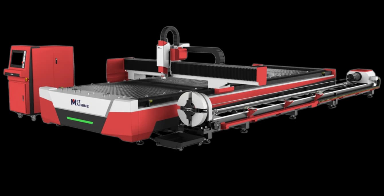Оптоволоконный лазер с модулем резки трубы MetMachine LCM-6020B Master 3000W — фото 2